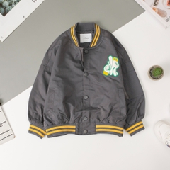 Áo khoác Bé trai, bé gái dáng bomber TQ size 5/13 tuổi