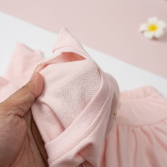 Bộ nỉ da cá Bé gái kèm chân váy size cho bé từ 23kg - 32kg