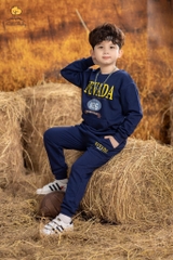 Bộ nỉ Bé trai, bé gái in chữ NEVADA size 10/16 tuổi