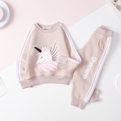 Bộ nỉ da cá BG in pony 2/8 x23