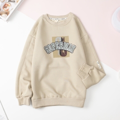 Áo nỉ Bé trai lót lông Size 150/190