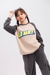 Bộ nỉ da cá BT, BG thêu Lodance 10/16