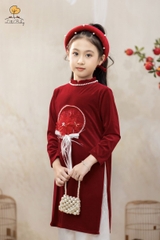 Áo dài nhung BG 2/12 x23