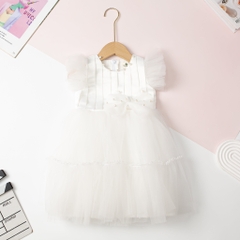 Váy công chúa xếp ly ngực 2/10T