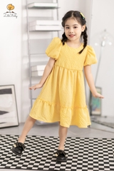 Váy thô BG kẻ tay bồng 2/10 x24