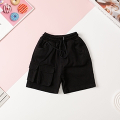 Quần vải dài kẻ caro BG, BT kaki sooc 2 túi ốp 1 bên 10/16 x24