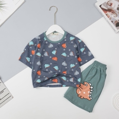 Bộ cotton BT ngắn tay siêu nhân, chó 2/10 x24