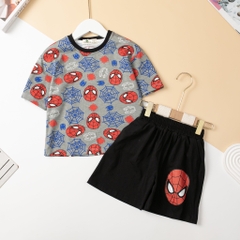 Bộ cotton BT ngắn tay siêu nhân, chó 2/10 x24