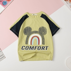 Áo cotton TE phối tay nhiều hình 6/14 x24 H430