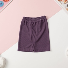 Quần legging trơn màu, cotton tăm size 2/8T x24