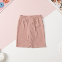 Quần legging trơn màu, cotton tăm size 2/8T x24