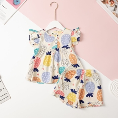 Bộ lanh BG cúc ngực cánh tiên 2/8 x24