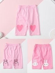 H439 Quần Legging Bé gái mùa hè size 3/8T