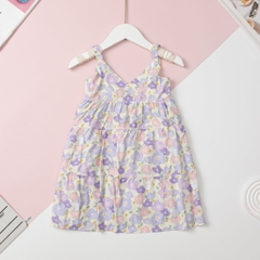 Váy lanh BG Hàn Quốc 2 dây 2/10