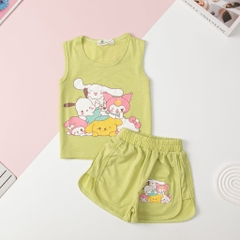 Bộ cotton BG sát nách 1/7