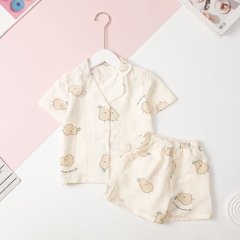 Bộ Pizama Bé gái đũi size 4/14T x24