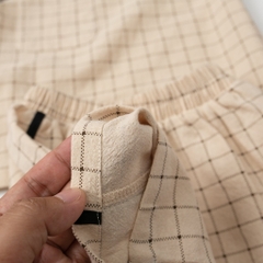 Bộ cotton BT sát nách có lé 1/7