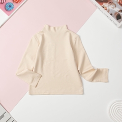 T401 Áo cổ 3 phân cotton trẻ em vải dày size đại 8/16T
