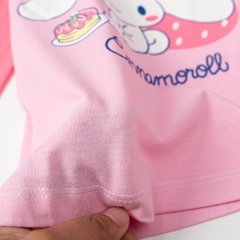 Bộ Bé gái cotton thu đông tay ráp lăng 3/10T