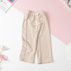 Quần Bé gái thu đông nhung tăm, ống suông size 4/14T