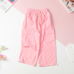 Quần gió Bé trai, bé gái túi đùi size 6/14 tuổi