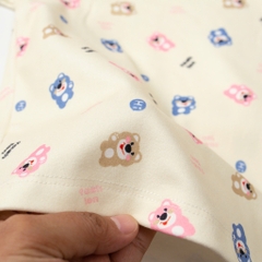 Bộ Bé gái nỉ bông hình họa tiết size 3/10T x24