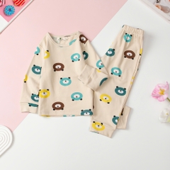 Bộ Bé trai nỉ bông hình họa tiết size 3/10T x24