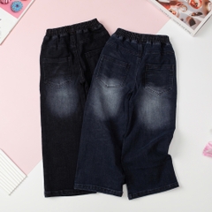 Quần bò Bé trai, bé gái ống suông size 6/14 tuổi