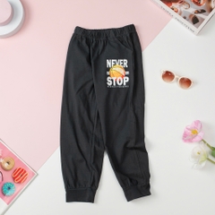 T428 Quần thu đông Bé trai in số 86, chữ size 8 đến 16 tuổi