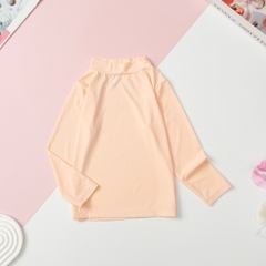Áo len tăm mỏng cổ 3 phân vải TQ size 2/12 tuổi