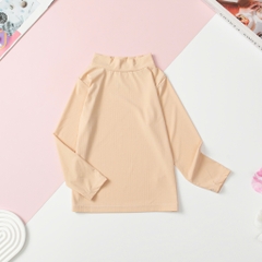 Áo len tăm mỏng cổ 3 phân vải TQ size 2/12 tuổi