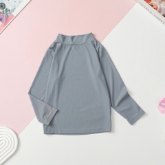 Áo len tăm mỏng cổ 3 phân vải TQ size 2/12 tuổi