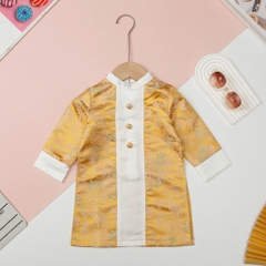 Áo dài Bé trai gấm Hoàng cung size 1/5 tuổi