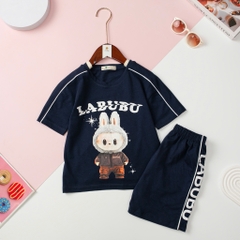 H501 Bộ cotton ngắn tay lé Labulu 4/12