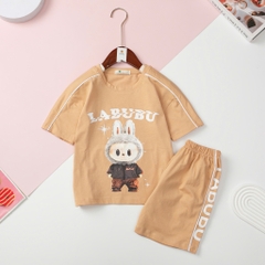 H501 Bộ cotton ngắn tay lé Labulu 4/12