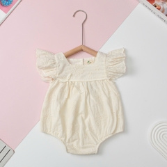 Bộ body BG vải thô mềm thêu 6/36 month