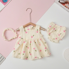 Set bộ đũi lanh kèm chíp rời 6/36 month