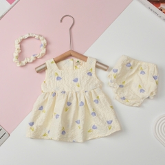 Set bộ đũi lanh kèm chíp rời 6/36 month