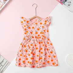 Váy đũi sát nách viền nơ eo 2/10