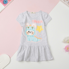 H539 Váy cotton trẻ em - V02 2/12