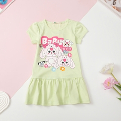 H539 Váy cotton trẻ em - V02 2/12