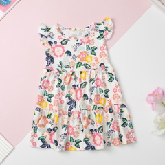 H500 Váy cotton họa tiết tay cánh tiên 2/12