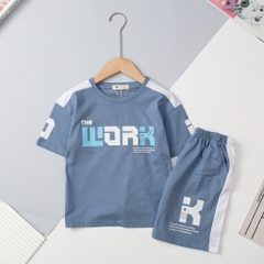 H529 Bộ cotton BT ngắn tay 4/16