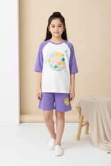 H523 Bộ BG ngắn tay phối 10/16