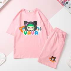 H532 Bộ cotton BG 2 chiều vải dày 10/16
