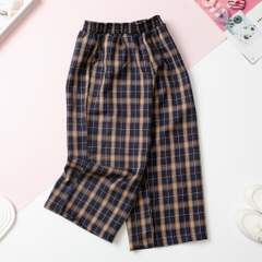 Quần vải dài BG kẻ caro 6/16