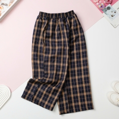 Quần vải dài BG kẻ caro 6/16