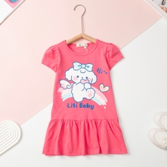 H539 Váy cotton trẻ em - V02 2/12