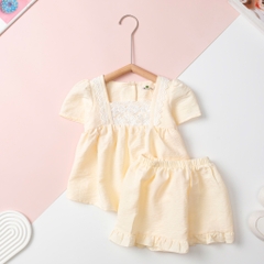 VT02958 Bộ cotton trẻ em-bé gái G003 2/14