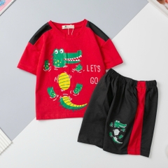 H508Bộ cotton trẻ em-bé trai B006_ 2/10